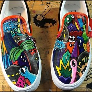 Your Own Pair of Custom Doodle Shoes